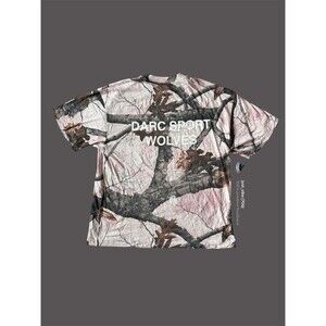 Darc Sport Wolves Pink Mauve Woodland Camo Premium Tee Men’s XL NWOT
